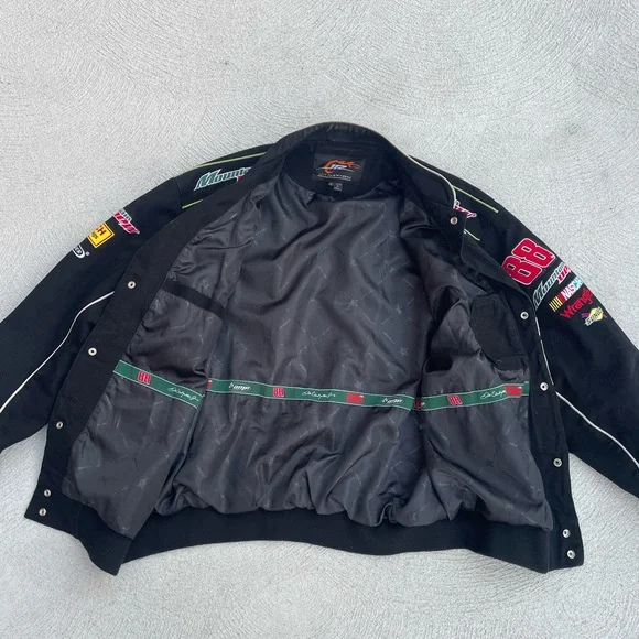 Vintage Nascar JH Designs Dale Earnhardt Jr Racing Jacket - Picture 4 of 5